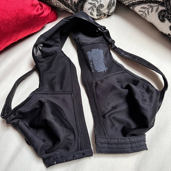 BRA 40B Playtex E525 Black Wireless Front Closure 3445 AF - Picture 4 of 7